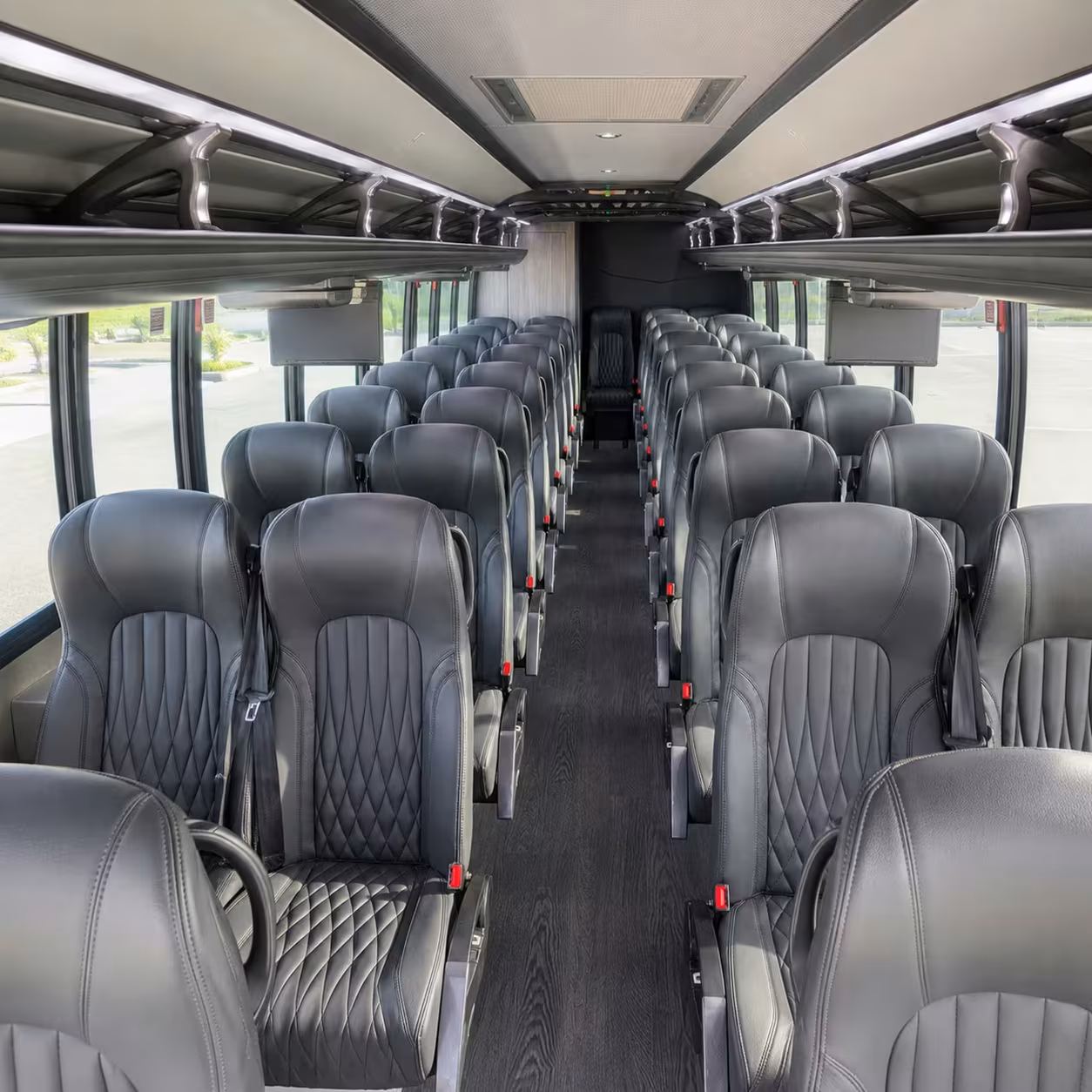 30 passenger minibus inside