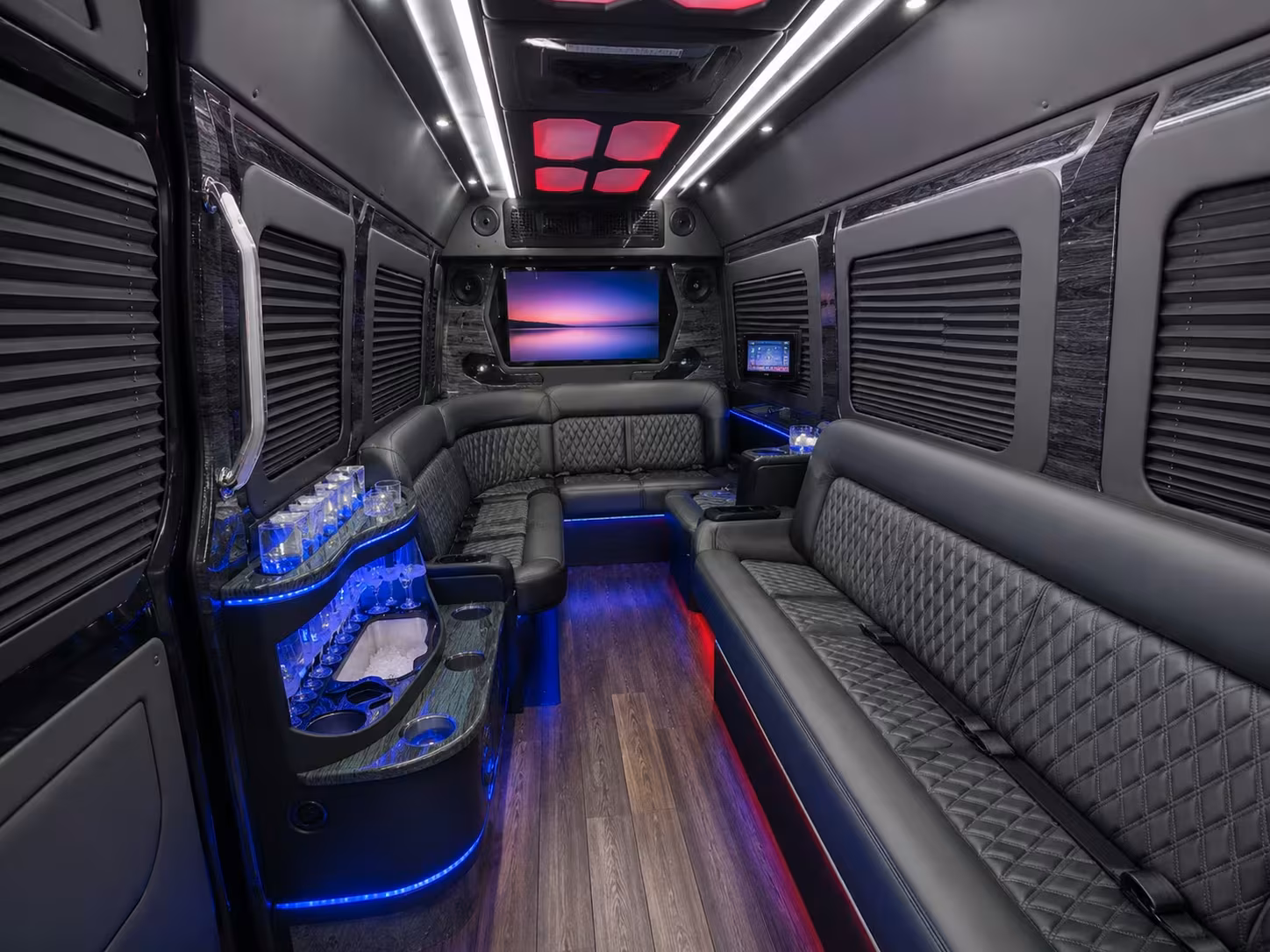group transportation for perris area government contractors